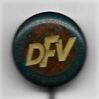 DFV Deutsches Fussball Verband der DDR  - neulamerkki  rintamerkki