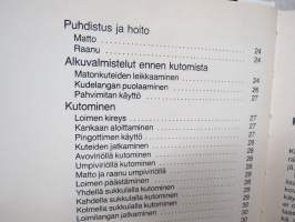 Raanu- ja mattokirja - 51 mallia ja työohjetta