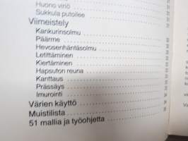 Raanu- ja mattokirja - 51 mallia ja työohjetta
