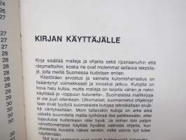 Raanu- ja mattokirja - 51 mallia ja työohjetta