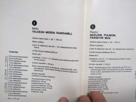 Raanu- ja mattokirja - 51 mallia ja työohjetta