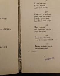 Suomen kansan arvoituksia - Valikoima Suomalaisen Kirjallisuuden Seuran käsikirjoituskokoelmista poimineet Antti Aarne ja Kaarle Krohn