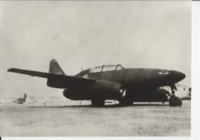 Messerschmitt  Me 262- lentokonepostikortti   postikortti