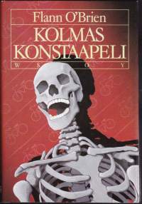 Kolmas konstaapeli, 1988. 1.p.Omaperäisen irkku kirjailijan mieletön, painajaismainen ja huvittava romaani täynnä oikukkaita käänteitä ja erikoista filosofiaa.