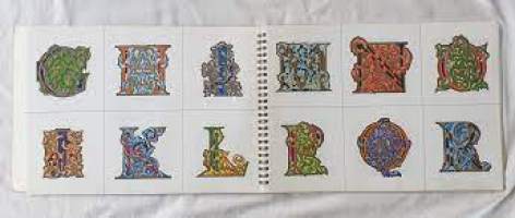 The illuminated alphabet