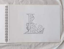 The illuminated alphabet