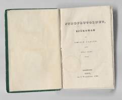 Jungfrutornet : sjöroman. Förra delenKirja/Flygare-Carlén, Emilie, kirjoittajaBorgå : hos P. Widerholm 1848.