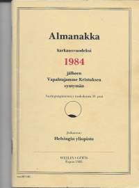 Almanakka 1984-   kalenteri