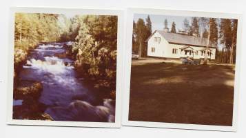 Karttimon  Vartioasema Kuhmo 1967  -  2 kpl valokuva