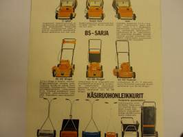 Husqvarna ruohonleikkurit -myyntiesite