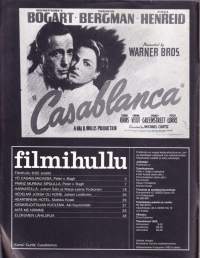 Filmihullu  6 /1982. Curtiz, Kubrik,