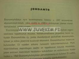Ekonomimatrikkeli 1960