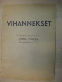 Vihannekset - Eri lähteiden mukaan toimittanut Jorma Jokinen - OTK:n hedelmätavaraosasto