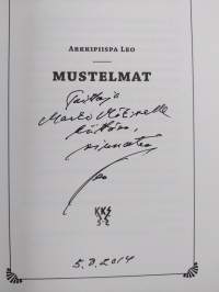 Mustelmat (signeerattu, tekijän omiste)