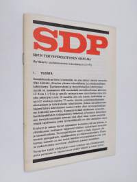 SDP:n terveyspoliittinen ohjelma 1975