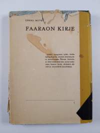 Faaraon kirje : romaani
