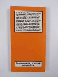 Perussanakirja : suomi-ruotsi