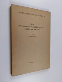 Zur psychologie der euklidischen raumanschaung