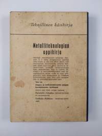 Metalliteknologian oppikirja ammattioppilaitoksia varten