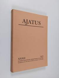 Ajatus XXX : Suomen filosofisen yhdistyksen vuosikirja 1970