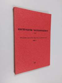 Kenttätykistön taisteluohjesääntö 1 osa : Yhtymän tykistön käyttö ja johtaminen (KtO I)