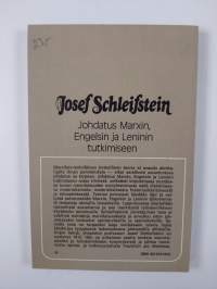 Johdatus Marxin, Engelsin ja Leninin tutkimiseen