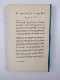 Filosofian ja runouden rajamailla