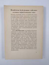 Henkisten kykyjemme rakenne