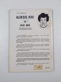 Aleksis Kivi ja Veijo Meri : erään elämäkerran ja muunkin nykykirjallisuuden suursiivousta