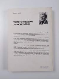 Tuoteturvallisuus ja tuotevastuu