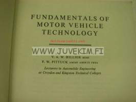 Fundamentals of motor vehicle technology
