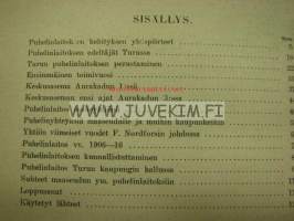 Turun Puhelinlaitos 50 vuotta 1882-1932