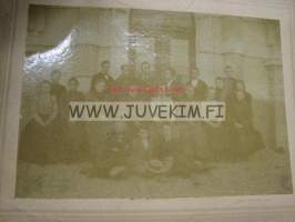 Rauman Lyseon 5. luokka v. 1900 -valokuva