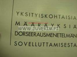 Arvopaperien dorseeraus - uudistus arvopaperien painatuksessa -esite