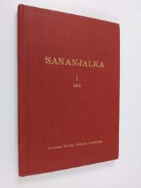 Sananjalka 1 1959 : Suomen kielen seuran vuosikirja