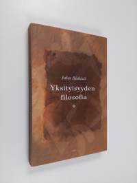 Yksityisyyden filosofia (ERINOMAINEN)