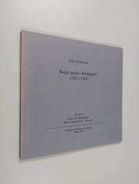 Borgå gamla domkapitel 1723-1923