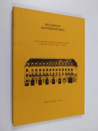 Helsingin konservatorio : kuudeskymmeneskuudes lukuvuosi 1987-1988