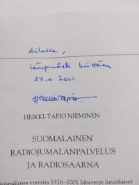 Suomalainen radiojumalanpalvelus ja radiosaarna : Yleisradiossa vuosina 1926-2001 lähetetyt luterilaiset jumalanpalvelukset ja radiosaarnan sisältö (tekijän omist...