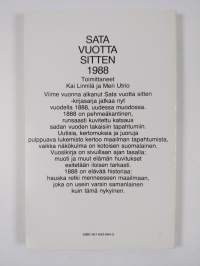 Sata vuotta sitten, 1888