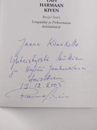 Läpi harmaan kiven : Lempäälää ja Pirkanmaata kehittämässä (signeerattu, tekijän omiste)