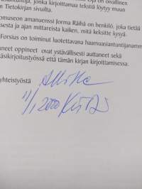 Ajantaju 2000 (signeerattu, tekijän omiste)