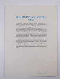 Posliininmaalauksen opas