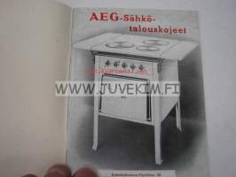 AEG Sähkötalouskojeet -tuoteluettelo