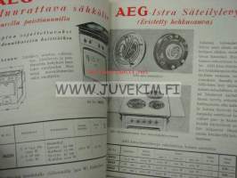AEG Sähkötalouskojeet -tuoteluettelo