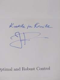 Parametric Methods for Optimal and Robust Control (signeerattu, tekijän omiste)