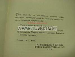 Lausuntoja kalkin käytöstä maanviljelyksessä / W. Rosenlew &amp; Co