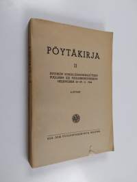 Pöytäkirja 2 Suomen sosialidemokraattisen puolueen XXIII puoluekokouksesta Helsingissä 3. 6.-6. 6. 1955 : erinäiset kertomukset ja alustukset