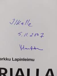 Harjalla 80 vuotta : VS-Harja Oy 1927-2007 (tekijän omiste, signeerattu, ERINOMAINEN)