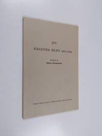 Register till tidskrift utgiven av juridiska föreningen i Finland åren 1940-1949